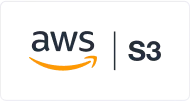 Amazon S3 Cloud for time tracking data