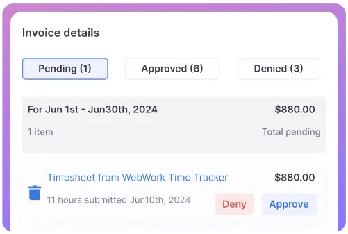 Approve employee timesheets on Deel with custom pay periods