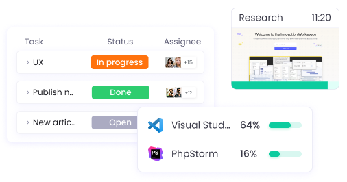 clickup time tracking integration for tracking projects and tasks