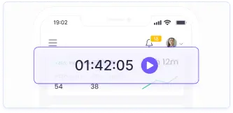 Rastreador de Tiempo GPS Móvil Comienza a registrar el tiempo con el reloj GPS móvil