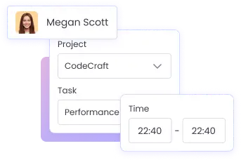 Submission of timesheets at the end of the pay period