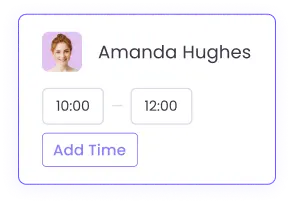 Edit and add time manually for accurate employee timesheets